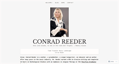 Desktop Screenshot of conradreeder.com